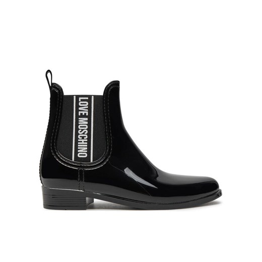 Kalosze LOVE MOSCHINO JA21013G1LIR1000 Czarny ze sklepu eobuwie.pl w kategorii Kalosze damskie - zdjęcie 182114479