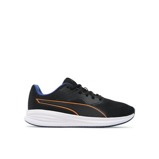 Sneakersy Puma Transport Block Jr 389699 01 Czarny ze sklepu eobuwie.pl w kategorii Buty sportowe dziecięce - zdjęcie 182114517