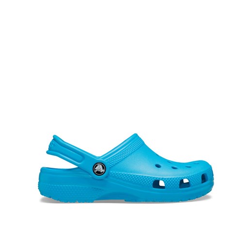Klapki Crocs Classic Kids Clog T 206990 Niebieski ze sklepu eobuwie.pl w kategorii Klapki dziecięce - zdjęcie 182114525