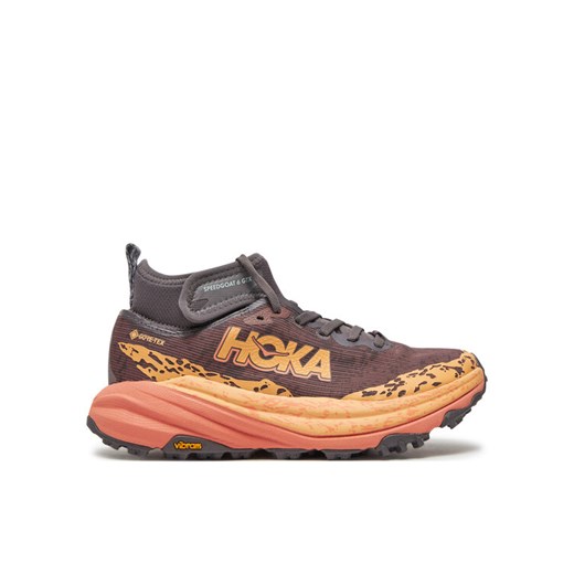 Buty do biegania Hoka Speedgoat 6 Mid GTX GORE-TEX 1155153 Niebieski ze sklepu eobuwie.pl w kategorii Buty sportowe damskie - zdjęcie 182114848
