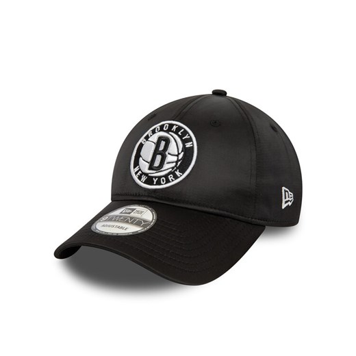 Czapka z daszkiem New Era Nba Satin 920 Nets 60434968 Czarny ze sklepu eobuwie.pl w kategorii Czapki z daszkiem męskie - zdjęcie 182114887