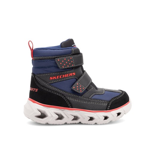 Śniegowce Skechers 405052N/NVBK Granatowy ze sklepu eobuwie.pl w kategorii Buty zimowe dziecięce - zdjęcie 182114899