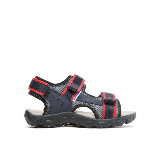 Sandały Geox Jr Sandal Strada J1524A014CEC0735 S Granatowy Geox 32 eobuwie.pl