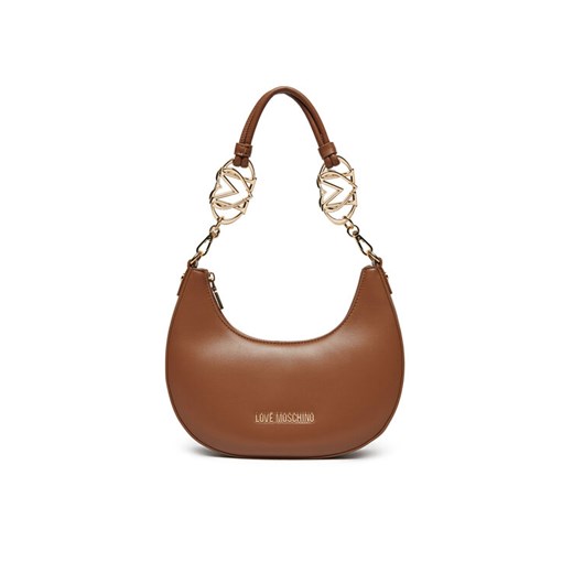 Torebka LOVE MOSCHINO JC4048PP1MLF0201 Brązowy ze sklepu eobuwie.pl w kategorii Torebki hobo - zdjęcie 182115045