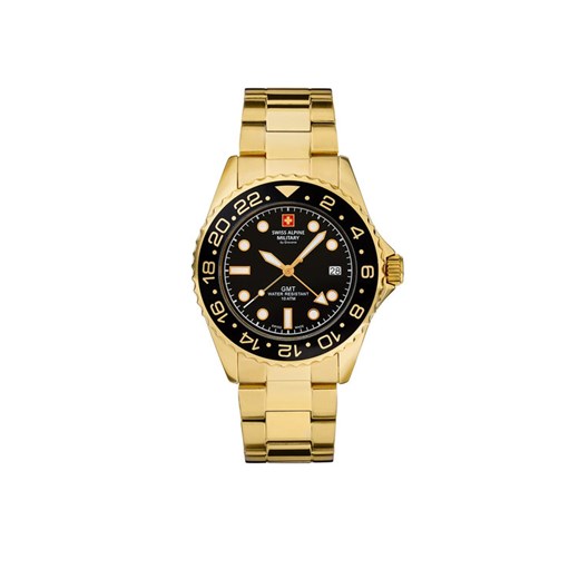 Zegarek Swiss Alpine Military 7052.1117 Złoty ze sklepu eobuwie.pl w kategorii Zegarki - zdjęcie 182115239