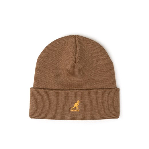Czapka Kangol Acrylic Pull-On 2978BC Brązowy ze sklepu eobuwie.pl w kategorii Czapki zimowe męskie - zdjęcie 182115265