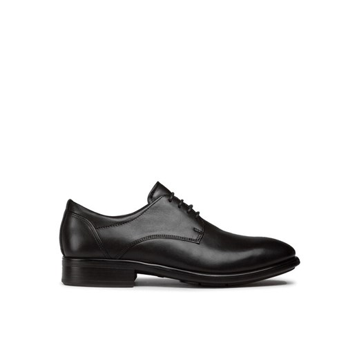 Półbuty ECCO Citytray 51273401001 Czarny ze sklepu eobuwie.pl w kategorii Buty eleganckie męskie - zdjęcie 182115285