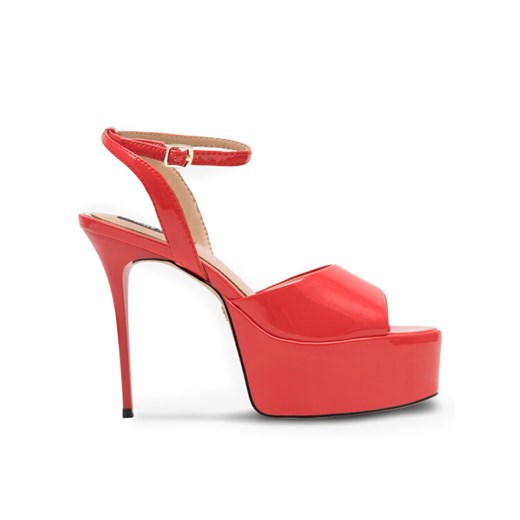 Sandały Nine West CHANDA ZL23031CC Czerwony ze sklepu eobuwie.pl w kategorii Sandały damskie - zdjęcie 182115378