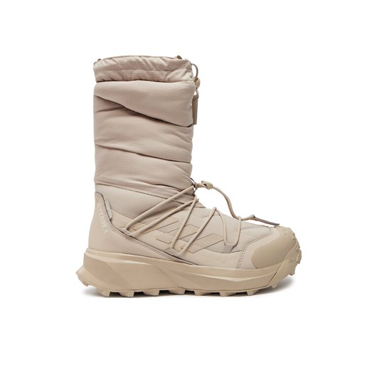 Śniegowce adidas Terrex Winter Boot High C.Rdy ID3441 Beżowy ze sklepu eobuwie.pl w kategorii Śniegowce damskie - zdjęcie 182115426