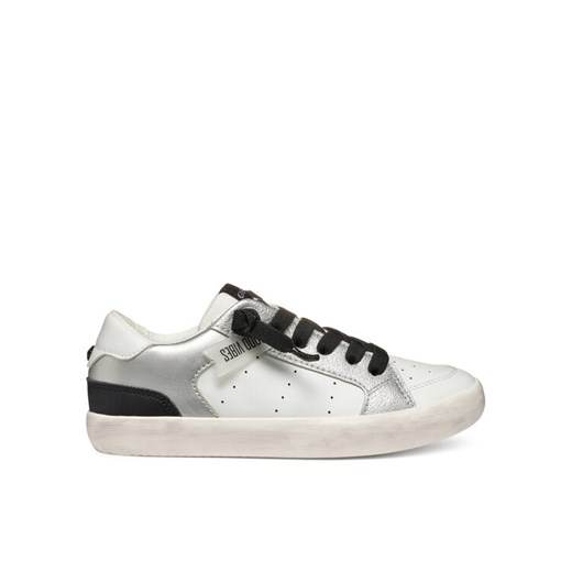 Sneakersy Geox J Gisli J554NA 054AJ C0007 S Biały ze sklepu eobuwie.pl w kategorii Buty sportowe dziecięce - zdjęcie 182115448
