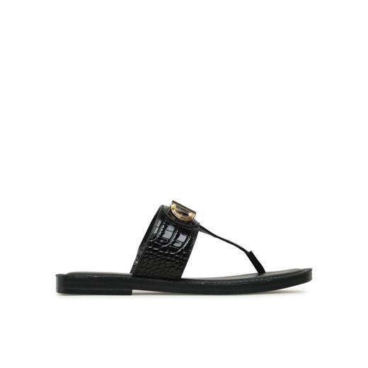 Japonki MICHAEL Michael Kors Parker Thong 40S3PKFS1E Czarny ze sklepu eobuwie.pl w kategorii Klapki damskie - zdjęcie 182115457