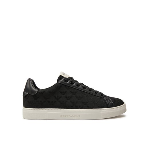 Sneakersy Emporio Armani X4X316 XM741 K001 Czarny ze sklepu eobuwie.pl w kategorii Buty sportowe męskie - zdjęcie 182115479