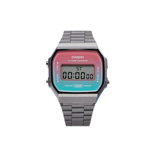 Zegarek Casio A168WERB-2AEF Srebrny ze sklepu eobuwie.pl w kategorii Zegarki - zdjęcie 182115488