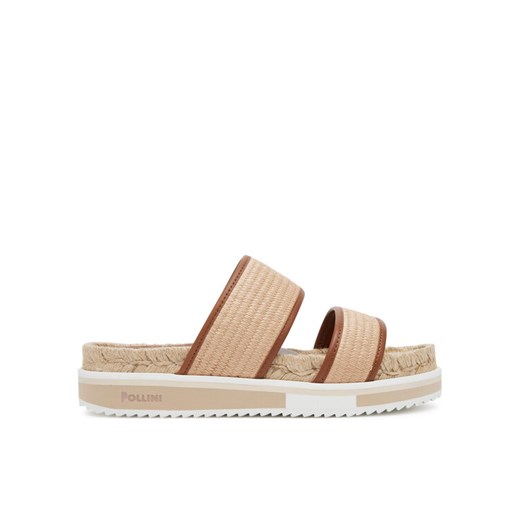 Espadryle Pollini SA28285G0MTN112A Beżowy ze sklepu eobuwie.pl w kategorii Espadryle damskie - zdjęcie 182115576