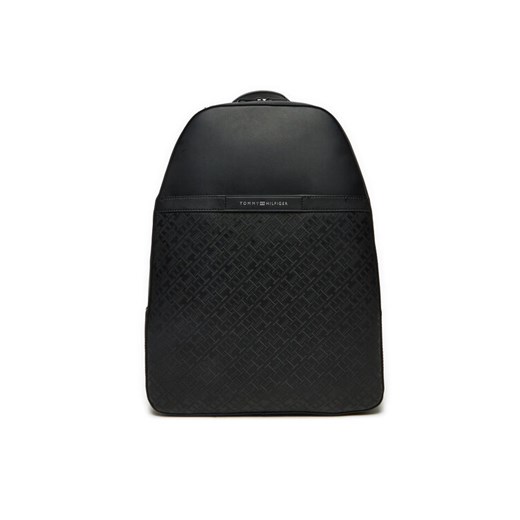 Plecak Tommy Hilfiger Th Monogram Backpack AM0AM13071 Czarny ze sklepu eobuwie.pl w kategorii Plecaki - zdjęcie 182115697
