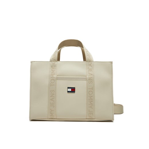 Torebka Tommy Jeans AW0AW16959 Écru Tommy Jeans 00 eobuwie.pl