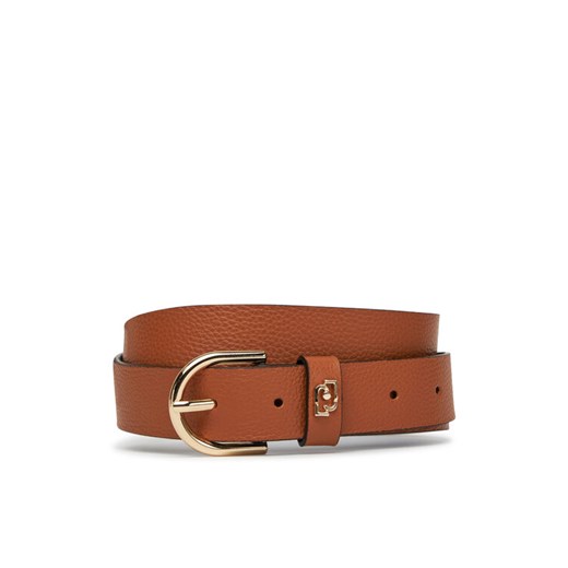 Pasek Damski Liu Jo Hips Belt 3Cm AA5242 P0129 Brązowy ze sklepu eobuwie.pl w kategorii Paski damskie - zdjęcie 182115915