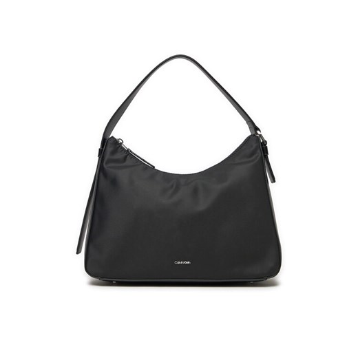 Torebka Calvin Klein Ck Sense Md Shoulder Bag_Nylon K60K612797 Czarny ze sklepu eobuwie.pl w kategorii Torebki damskie - zdjęcie 182115925