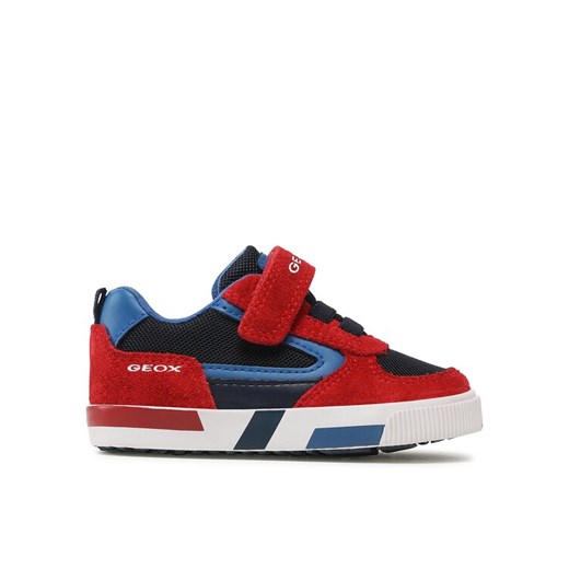 Sneakersy Geox B Kilwi Boy B35A7B01422C7217 M Czerwony ze sklepu eobuwie.pl w kategorii Buty sportowe dziecięce - zdjęcie 182115936