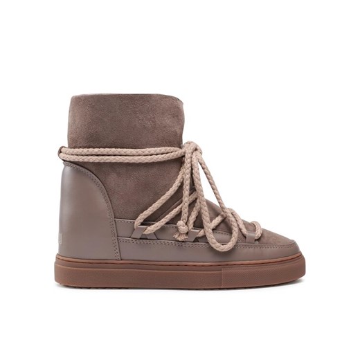 Śniegowce Inuikii Classic Wedge 75203-005 Brązowy ze sklepu eobuwie.pl w kategorii Śniegowce damskie - zdjęcie 182116019