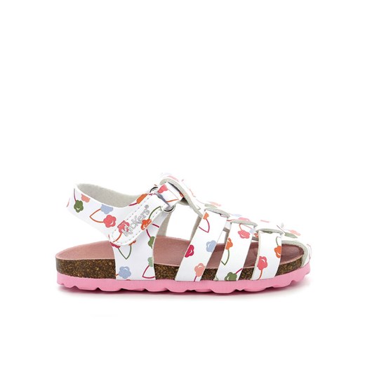 Sandały Kickers Summertan 961651-30-33 S Biały ze sklepu eobuwie.pl w kategorii Sandały dziecięce - zdjęcie 182116105