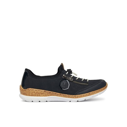 Sneakersy Rieker N4263-14 Granatowy ze sklepu eobuwie.pl w kategorii Buty sportowe damskie - zdjęcie 182116127