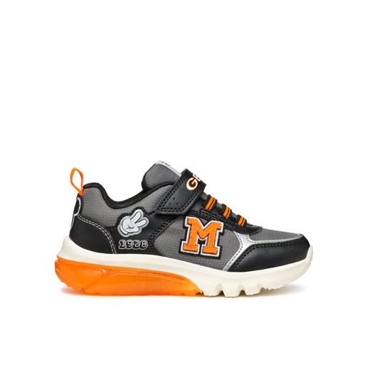Sneakersy Geox J Ciberdron Boy J46LBH 054FU C0039 DD Szary ze sklepu eobuwie.pl w kategorii Buty sportowe dziecięce - zdjęcie 182116157