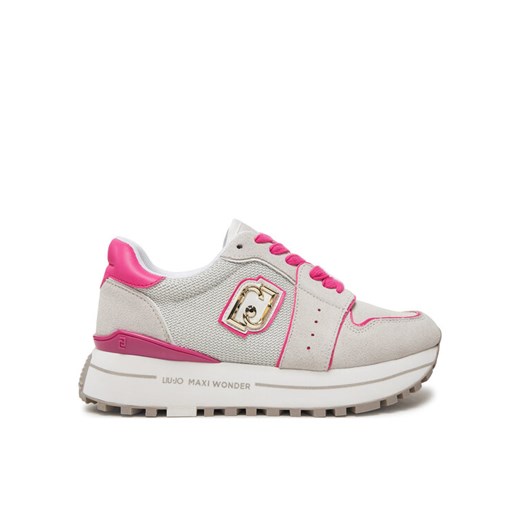 Sneakersy Liu Jo Maxi Wonder BA5029 PX027 Szary ze sklepu eobuwie.pl w kategorii Buty sportowe damskie - zdjęcie 182116169
