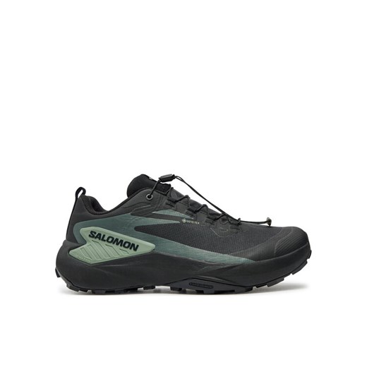 Buty do biegania Salomon Genesis Gore-Tex L47518700 Czarny ze sklepu eobuwie.pl w kategorii Buty sportowe męskie - zdjęcie 182116206