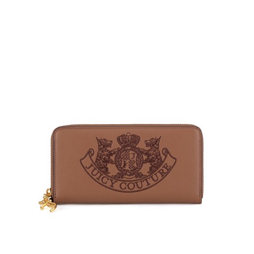 Duży Portfel Damski Juicy Couture BIJXT8652WVP Brązowy ze sklepu eobuwie.pl w kategorii Portfele damskie - zdjęcie 182116225