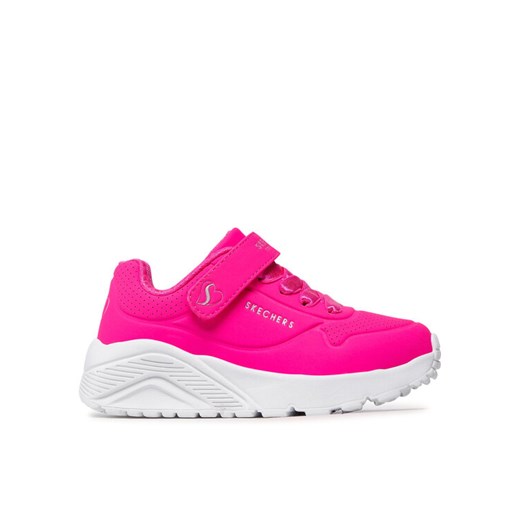 Sneakersy Skechers Uno Lite 310451L/HTPK Różowy ze sklepu eobuwie.pl w kategorii Buty sportowe dziecięce - zdjęcie 182116229