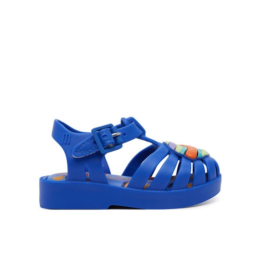Sandały Melissa Mini Melissa Possession + Play Doh Bb M 35987 Niebieski ze sklepu eobuwie.pl w kategorii Sandały dziecięce - zdjęcie 182116277