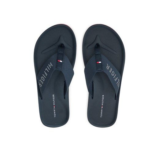 Japonki Tommy Hilfiger Comfort Hilfiger Beach Sandal FM0FM05341 Granatowy Tommy Hilfiger 41 eobuwie.pl