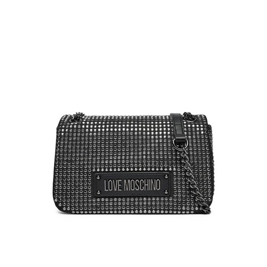 Torebka LOVE MOSCHINO JC4136PP1MLL100A Czarny ze sklepu eobuwie.pl w kategorii Listonoszki - zdjęcie 182116359