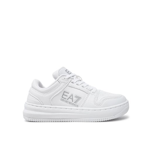 Sneakersy EA7 Emporio Armani 7Y000011 AF11988 MZ024 Biały ze sklepu eobuwie.pl w kategorii Buty sportowe dziecięce - zdjęcie 182116457