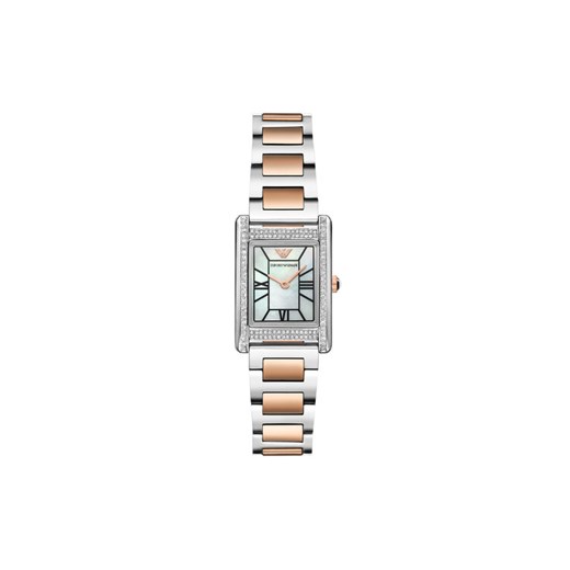 Zegarek Emporio Armani Genni AR11626 Srebrny ze sklepu eobuwie.pl w kategorii Zegarki - zdjęcie 182116539