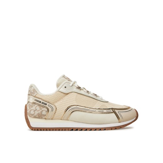 Sneakersy MICHAEL Michael Kors 43F4BYFS3M Beżowy ze sklepu eobuwie.pl w kategorii Buty sportowe damskie - zdjęcie 182116576
