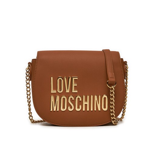 Torebka LOVE MOSCHINO JC4194PP1LKD0208 Brązowy ze sklepu eobuwie.pl w kategorii Listonoszki - zdjęcie 182116656