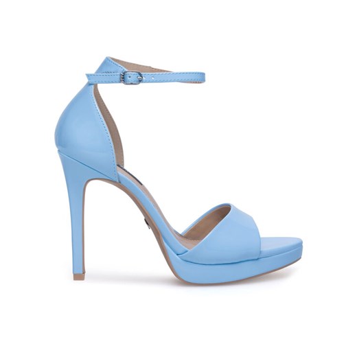 Sandały Nine West WFA2733-2 Niebieski ze sklepu eobuwie.pl w kategorii Sandały damskie - zdjęcie 182116675