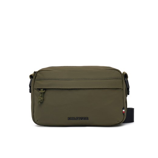 Saszetka Tommy Hilfiger Th Colour Ew Reporter AM0AM13219 Zielony ze sklepu eobuwie.pl w kategorii Torby męskie - zdjęcie 182116916