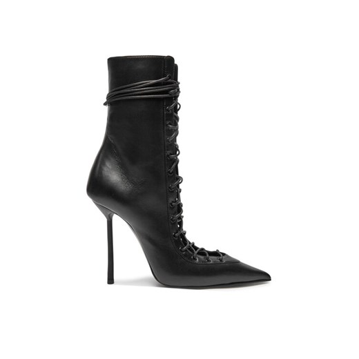 Botki Le Silla Stivaletto Colette Nemesi 4249B100MBPPNEM377 Czarny ze sklepu eobuwie.pl w kategorii Botki - zdjęcie 182116938