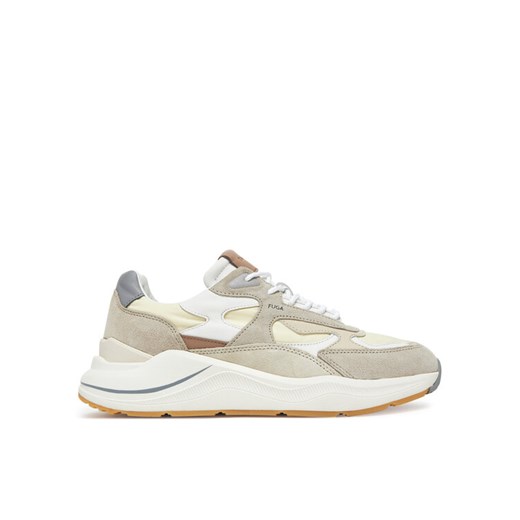 Sneakersy D.A.T.E. Fuga M421-FG-NY Beżowy ze sklepu eobuwie.pl w kategorii Buty sportowe męskie - zdjęcie 182116976