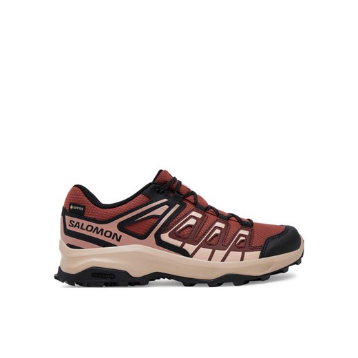 Trekkingi Salomon Extegra Gore-Tex L47799900 Czerwony ze sklepu eobuwie.pl w kategorii Buty sportowe damskie - zdjęcie 182117016