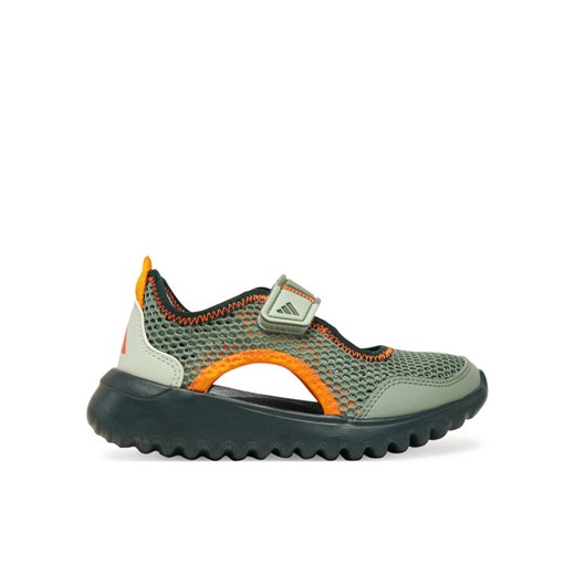 Sneakersy adidas Summerflex IH8729 Zielony ze sklepu eobuwie.pl w kategorii Buty sportowe dziecięce - zdjęcie 182117019