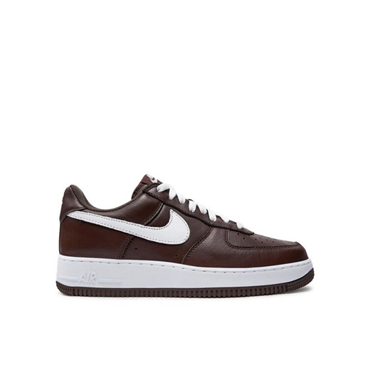 Sneakersy Nike Air Fore 1 Low Retro Qs FD7039 200 Brązowy ze sklepu eobuwie.pl w kategorii Buty sportowe męskie - zdjęcie 182117235