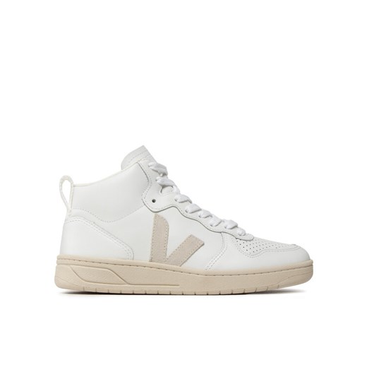 Sneakersy Veja V-15 Leather VQ0201270A Biały ze sklepu eobuwie.pl w kategorii Buty sportowe męskie - zdjęcie 182117249