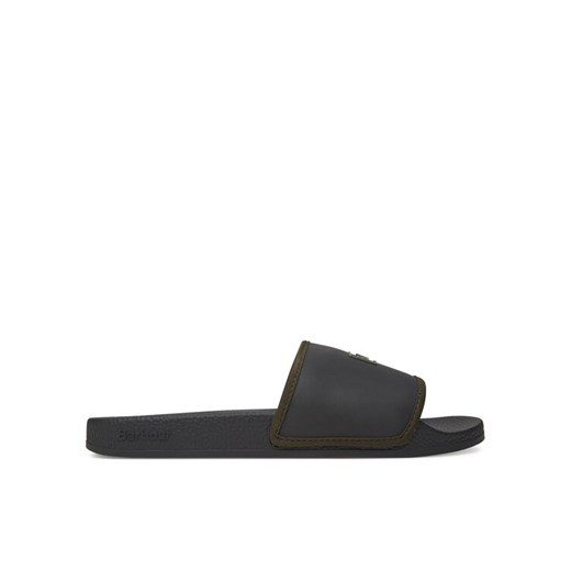 Klapki Barbour MBS0020BK51 Czarny ze sklepu eobuwie.pl w kategorii Klapki męskie - zdjęcie 182117306