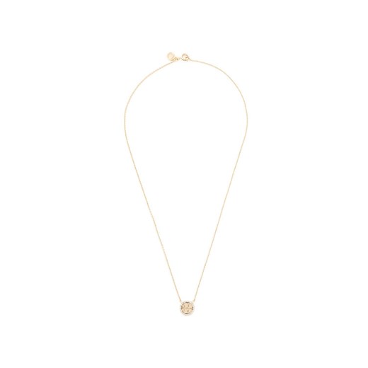Naszyjnik Tory Burch Crystal Logo Delicate Necklace 53420 Złoty ze sklepu eobuwie.pl w kategorii Naszyjniki - zdjęcie 182117309