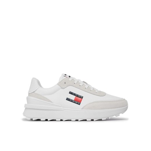 Sneakersy Tommy Jeans Tjm Technical Runner EM0EM01265 Biały Tommy Jeans 44 eobuwie.pl