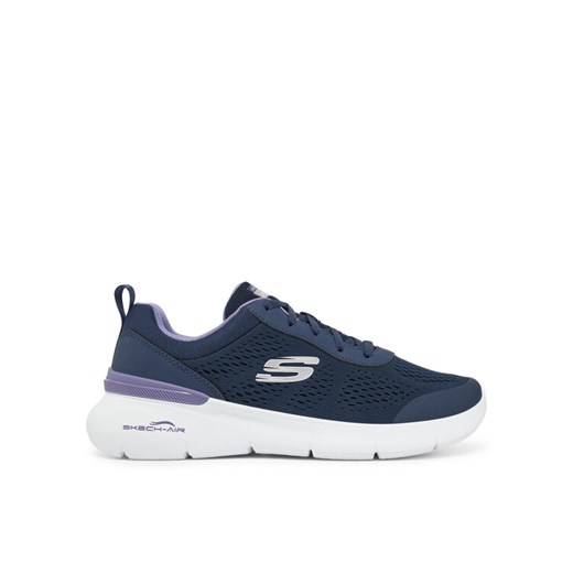 Sneakersy Skechers Skech-Air Dynamight 2.0-New Heights 150370/NVLV Granatowy ze sklepu eobuwie.pl w kategorii Buty sportowe damskie - zdjęcie 182117459